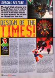 Scan of the preview of Body Harvest published in the magazine Nintendo Official Magazine 54, page 2