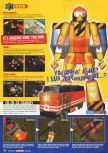Scan du test de Blast Corps paru dans le magazine Nintendo Official Magazine 59, page 5