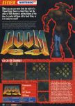 Scan of the review of Doom 64 published in the magazine Nintendo Official Magazine 60, page 1