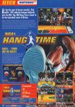 Scan du test de NBA Hangtime paru dans le magazine Nintendo Official Magazine 60, page 1