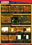 Scan of the walkthrough of  published in the magazine Nintendo Official Magazine 62, page 3