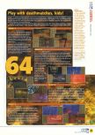 Scan of the review of Quake published in the magazine N64 15, page 2