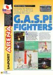 Scan of the review of G.A.S.P!!: Fighter's NEXTream published in the magazine N64 15, page 1