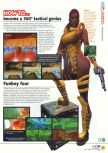 Scan of the review of Forsaken published in the magazine N64 16, page 4