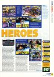 Scan du test de Dual Heroes paru dans le magazine N64 17, page 2