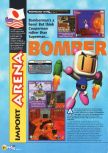 Scan of the review of Bomberman Hero published in the magazine N64 17, page 1
