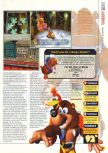 Scan of the review of Banjo-Kazooie published in the magazine N64 18, page 14