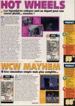 Scan of the review of Hot Wheels Turbo Racing published in the magazine X64 24, page 1