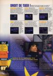 Scan of the review of Tom Clancy's Rainbow Six published in the magazine X64 24, page 3