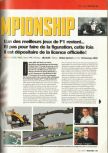 Scan de la preview de F1 Racing Championship paru dans le magazine Game On 09, page 2