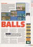 Scan of the review of Iggy's Reckin' Balls published in the magazine N64 19, page 2