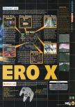 Scan of the review of F-Zero X published in the magazine N64 19, page 2