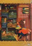 Scan of the walkthrough of Banjo-Kazooie published in the magazine N64 19, page 23