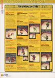 Scan of the walkthrough of WWF War Zone published in the magazine N64 20, page 5