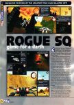 Scan of the preview of Star Wars: Rogue Squadron published in the magazine N64 21, page 1