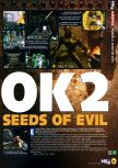 Scan of the review of Turok 2: Seeds Of Evil published in the magazine N64 21, page 2