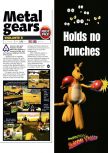 Scan of the preview of Vigilante 8 published in the magazine N64 22, page 1