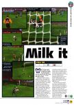 Scan of the preview of FIFA 99 published in the magazine N64 22, page 1