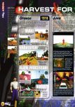 Scan of the review of Body Harvest published in the magazine N64 22, page 2