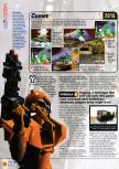 Scan of the review of Body Harvest published in the magazine N64 22, page 6