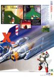 Scan of the review of F-Zero X published in the magazine N64 22, page 2