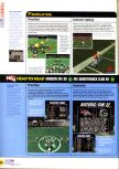 Scan of the review of NFL Quarterback Club '99 published in the magazine N64 23, page 3