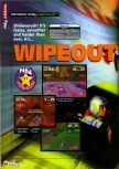Scan du test de WipeOut 64 paru dans le magazine N64 23, page 1
