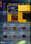 Scan of the review of WipeOut 64 published in the magazine N64 23, page 3