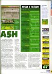 Scan of the review of Centre Court Tennis published in the magazine N64 23, page 2