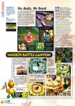 Scan of the review of Mario Party published in the magazine N64 27, page 7