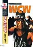 Scan of the review of WCW Nitro published in the magazine N64 27, page 1