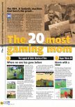 Scan de l'article The 20 most jaw-dropping gaming moments paru dans le magazine N64 28, page 1