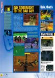 Scan of the review of Duke Nukem Zero Hour published in the magazine N64 28, page 3