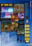 Scan of the review of Duke Nukem Zero Hour published in the magazine N64 28, page 8