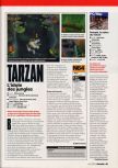 Scan of the review of Tarzan published in the magazine Game On 10, page 1