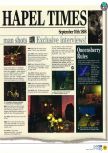 Scan of the preview of Shadow Man published in the magazine N64 29, page 2