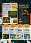 Scan of the preview of Shadow Man published in the magazine N64 29, page 1