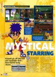 Scan of the review of Mystical Ninja 2 published in the magazine N64 29, page 1