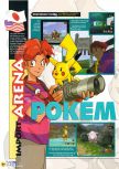 Scan of the review of Pokemon Snap published in the magazine N64 29, page 1