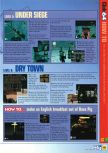 Scan of the walkthrough of Duke Nukem Zero Hour published in the magazine N64 29, page 4