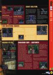 Scan of the walkthrough of Castlevania published in the magazine N64 29, page 2
