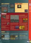 Scan of the walkthrough of Castlevania published in the magazine N64 29, page 4