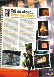 Scan de la preview de Turok: Rage Wars paru dans le magazine N64 30, page 1