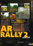 Scan of the preview of Top Gear Rally 2 published in the magazine N64 31, page 16