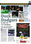 Scan of the preview of Duck Dodgers Starring Daffy Duck published in the magazine N64 31, page 1