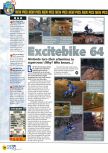 Scan de la preview de Excitebike 64 paru dans le magazine N64 31, page 5
