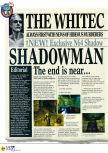 Scan of the preview of Shadow Man published in the magazine N64 31, page 12