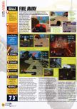 Scan of the review of Re-Volt published in the magazine N64 33, page 3