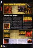 Scan of the walkthrough of  published in the magazine N64 33, page 5