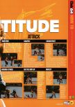 Scan of the walkthrough of WWF Attitude published in the magazine N64 33, page 2